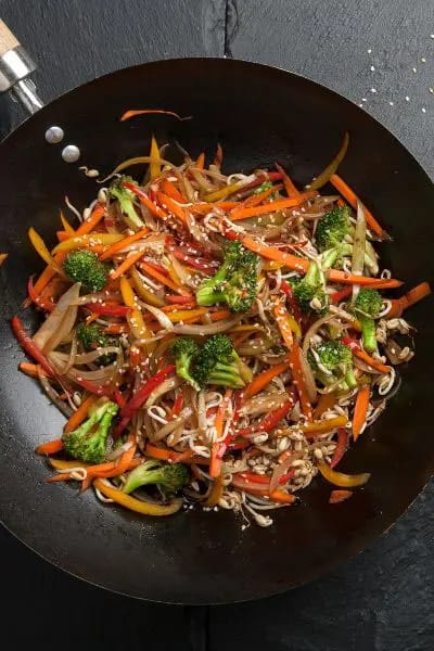 WOK DE VEGETALES
